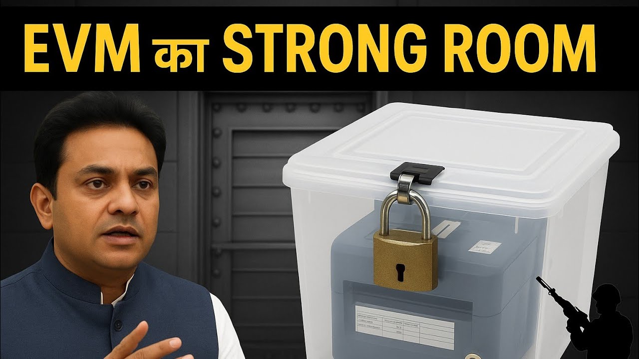 🔒💻 **EVM Ka Strong Room: Inside the Secure Heart of Electoral Integrity!** 🌟🗳️ 