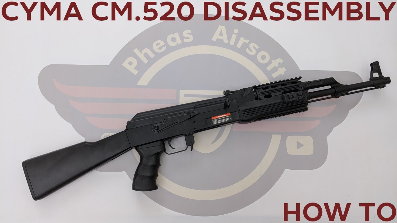 [HOW TO] CYMA CM.520 BUDGET AK DISASSEMBLY / REASSEMBLY AND INTERNAL REVIEW