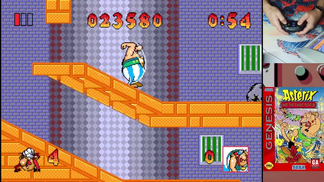 Asterix and the Great Rescue (USA) - Normal - Obelix