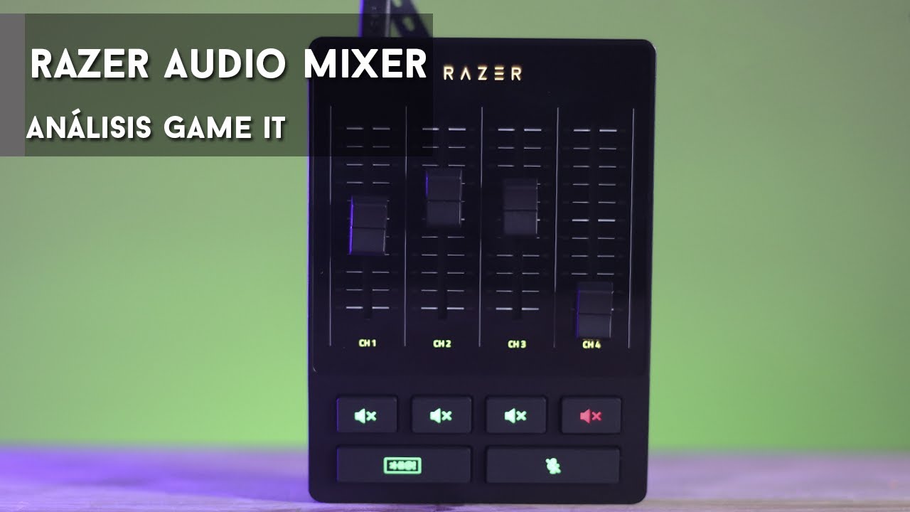 Razer Audio Mixer, #review, unboxing y tutorial de configuración | GameIt ES
