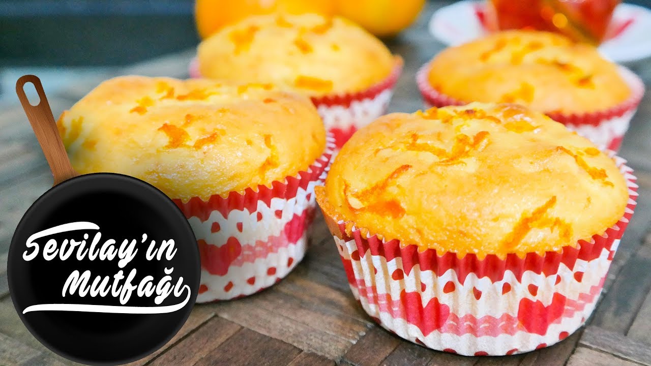 Portakallı Muffin Nasıl Yapılır? | Portakallı Muffin Tarifi