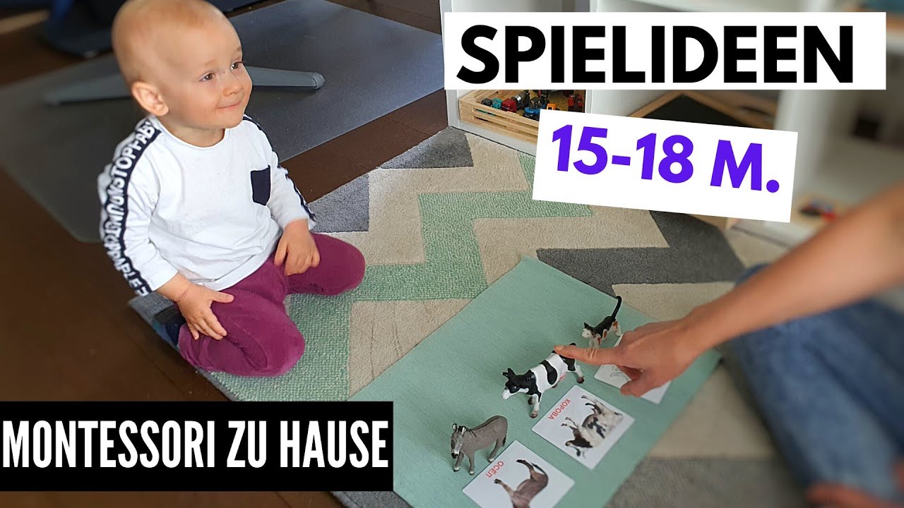 SINNVOLLE BESCHÄFTIGUNGSIDEEN für KLEINKINDER | 15-18 Monate Alt| MONTESSORI REGAL FÜR 15-18 Monate