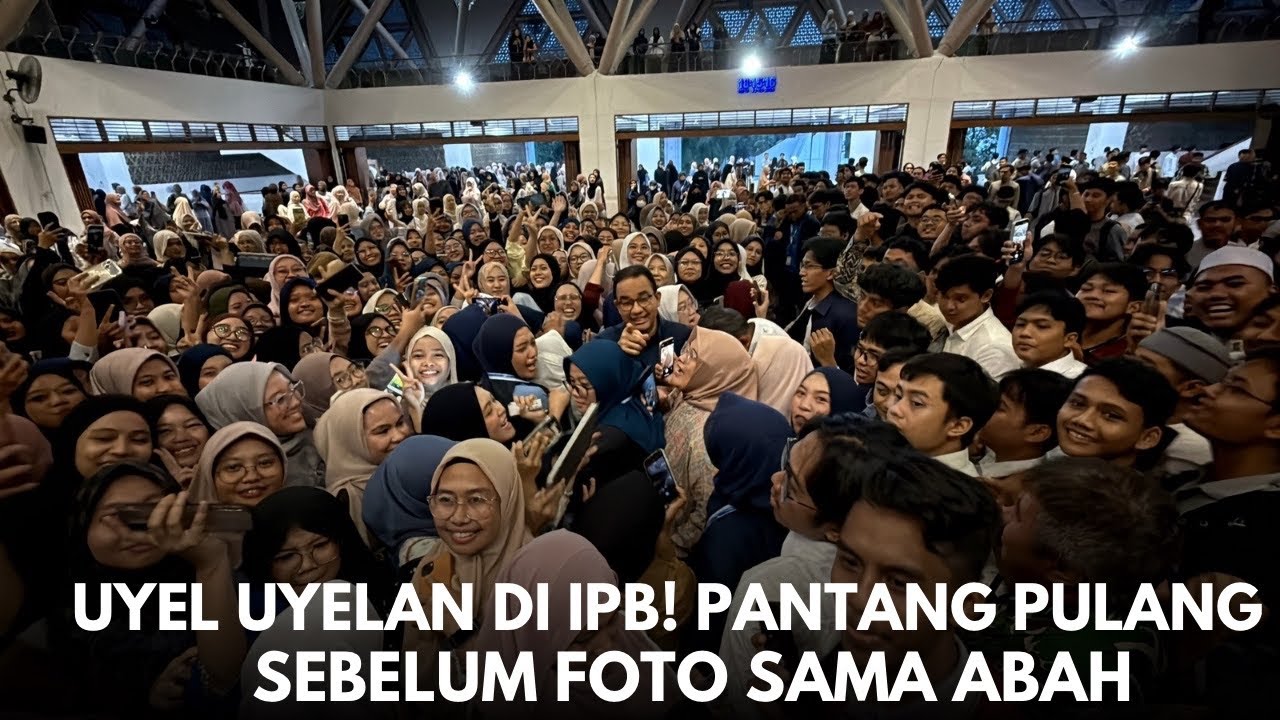 WOW❗️UYEL UYELAN DI IPB, ANIES BASWEDAN LAGI