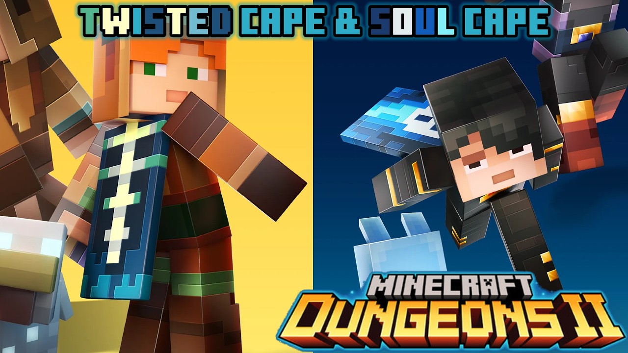 Is the TWISTED CAPE & SOUL CAPE Coming to Minecraft Java & Bedrock?