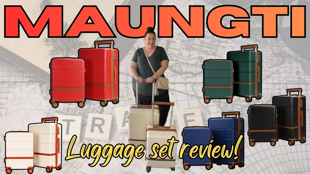 Honest MAUNGTI Luggage Review | Worth Buying for Your Next Trip?