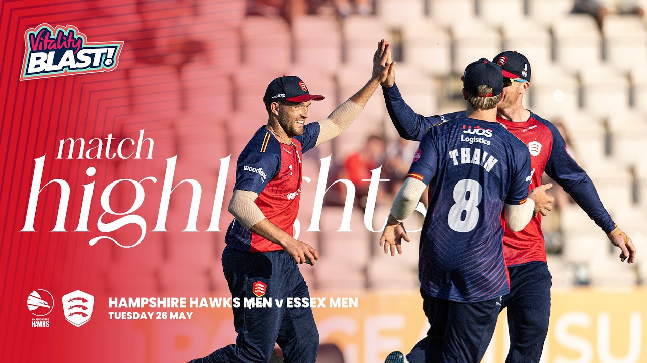 ГРАНДИОЗНЫЙ НАБОР РАНОВ! | Hampshire Men против Essex Men | 2026 Vitality Blast