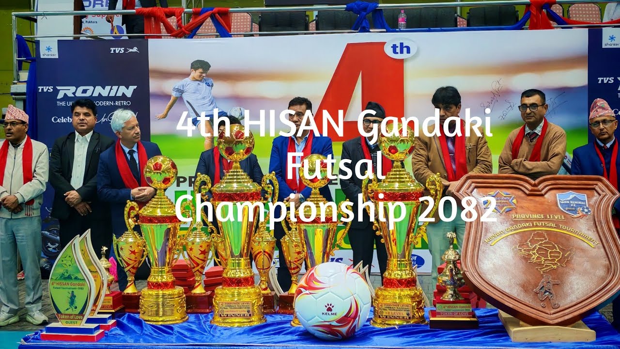 HISAN Gandaki Futsal l Pokhara l Final l Ceremony l#viralvideo #futsal 