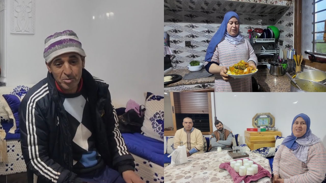 جورة الحلوة ❤️ اليوم جيران مربوحة جاو اطلو على حميد🤲 وعيشة توحمات على كسكسو د اكرام 😋✋
