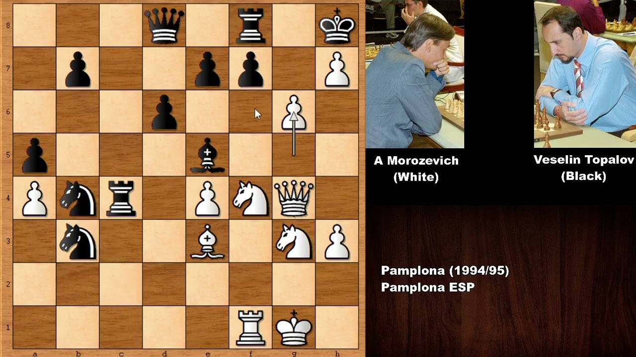 Great Game: Alexander Morozevich vs Veselin Topalov (1995)