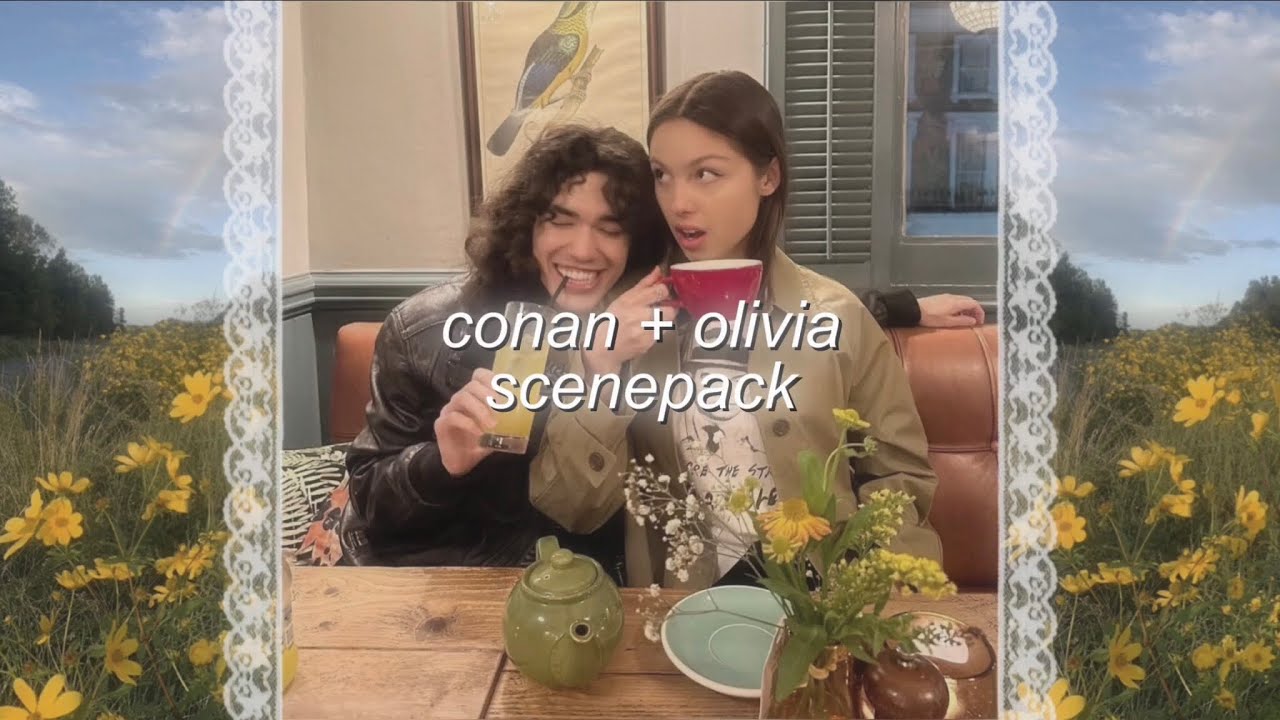 conan gray and olivia rodrigo scenepack