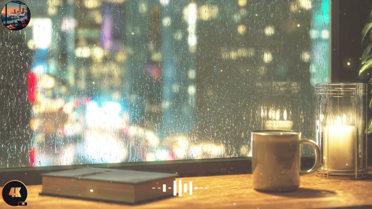 Cozy Jazz Rainy Evening — 3 Hours of Soft Jazz for Focus & Peaceful Nights