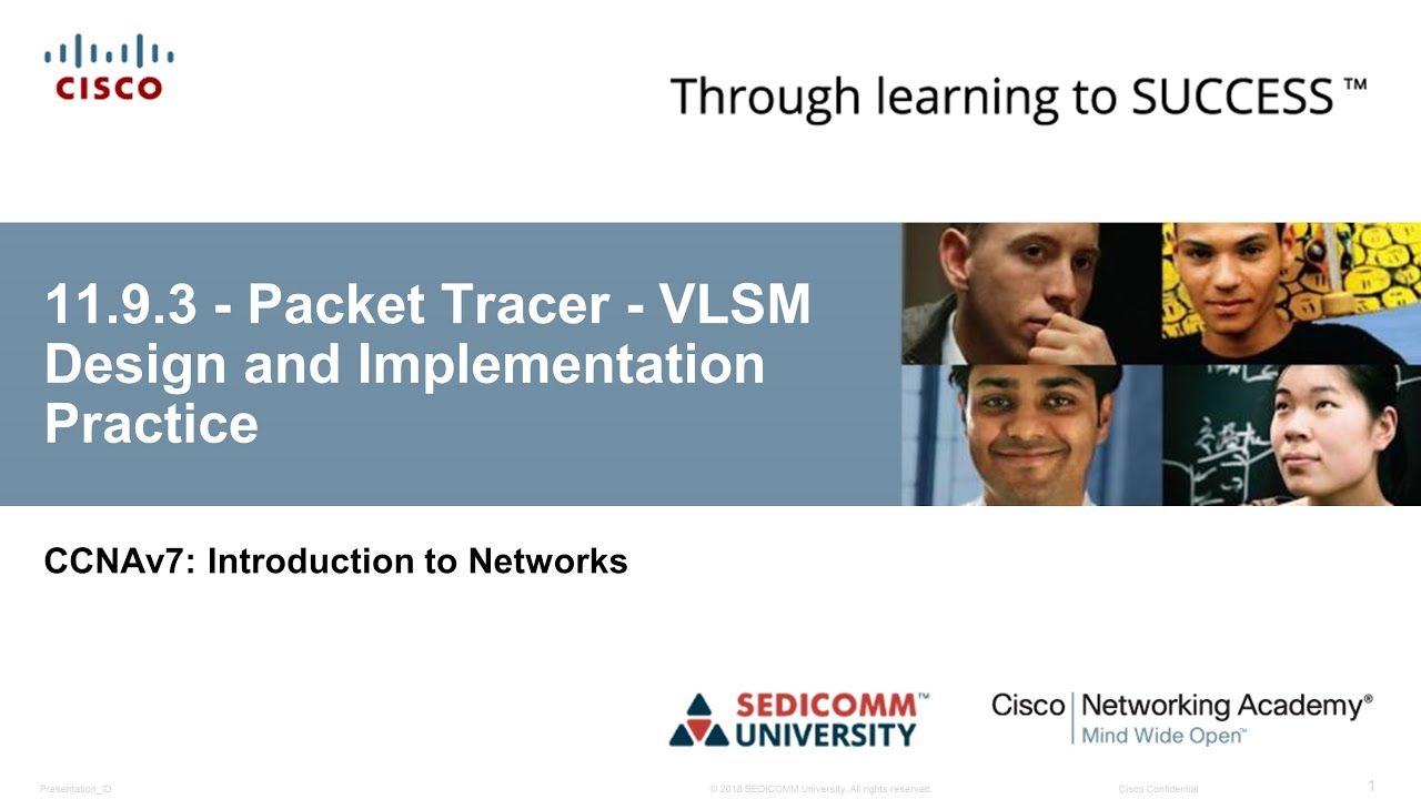Курс Молодого Бойца Cisco Часть 1 2021 CCNA ITN 11.9.3 Packet Tracer VLSM Design and Implem Practice