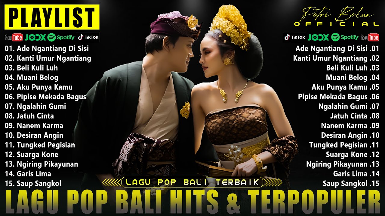 Lagu Pop Bali Terbaik 2025 - Hits & Populer lagu Bali | Putri Bulan Official