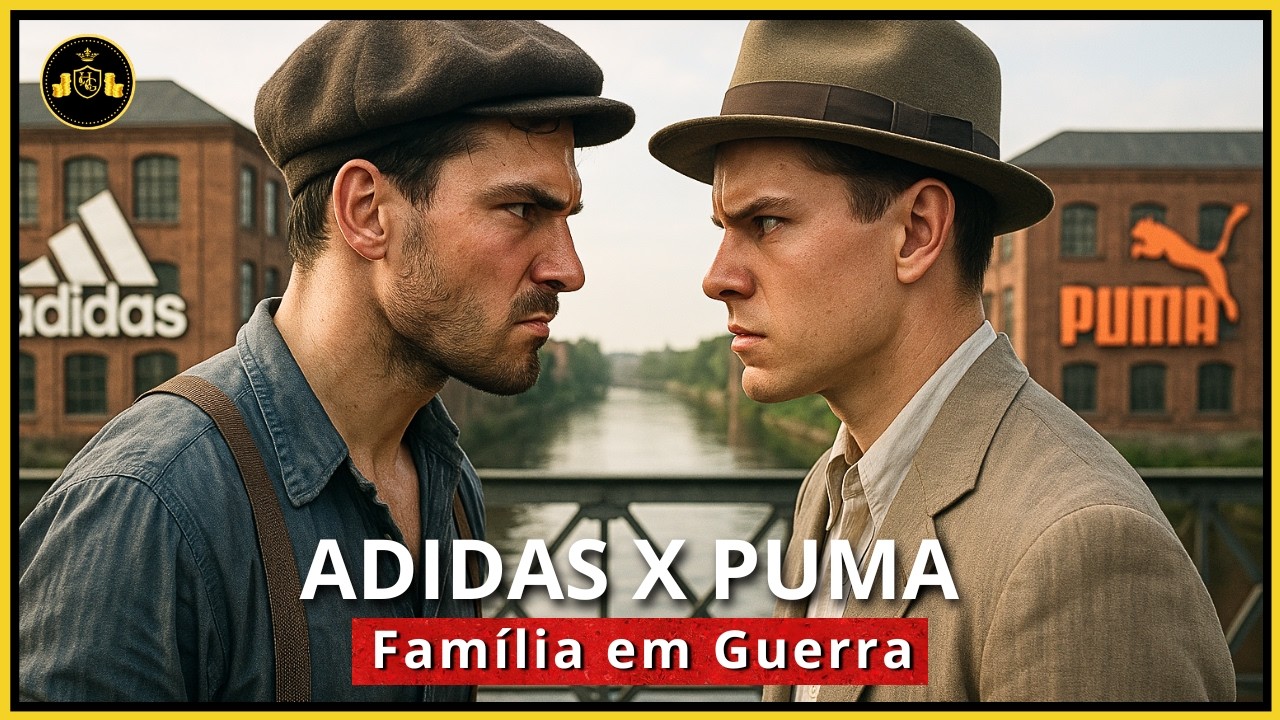 Como DOIS IRMÃOS POBRES Criaram a ADIDAS e a PUMA… e Destruíram a Própria Família