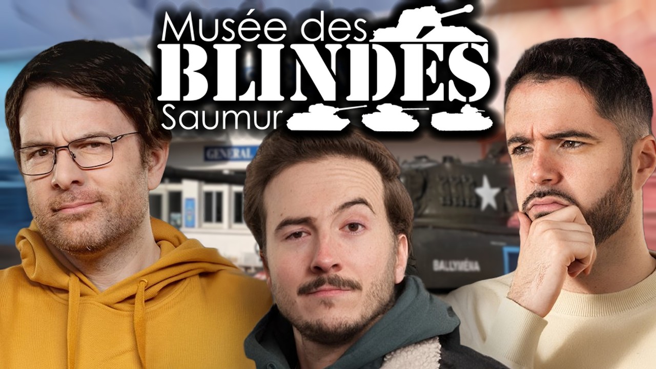 VISITE DU MUSÉE DES BLINDÉS - Donation Goal Zevent avec Rivenzi et Sylvain ! (Rediffusion intégrale)