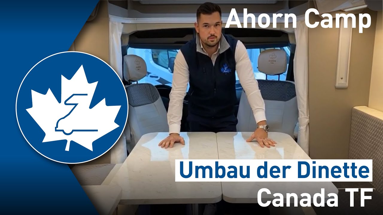 Ahorn Camp - Canada TF -  Umbau der Dinette zu Sitzpl&auml;tzen