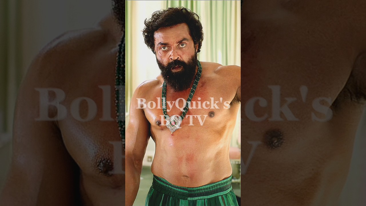 Bobby Deol Ki Body Ke Secrets!🏋️ #shorts #animalmovie #bobbydeol #bollywood #bollyquick