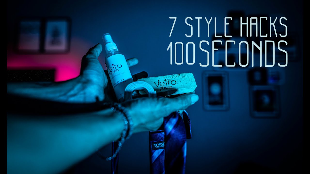 7 STYLE HACKS in 100 seconds | Dapper Men Style