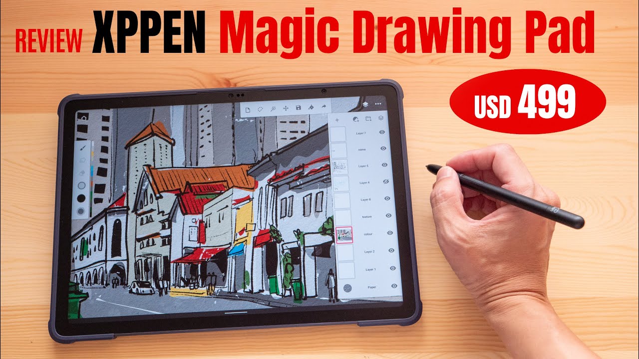 XPPen Magic Drawing Pad (обзор): Удивительно хорош, но...