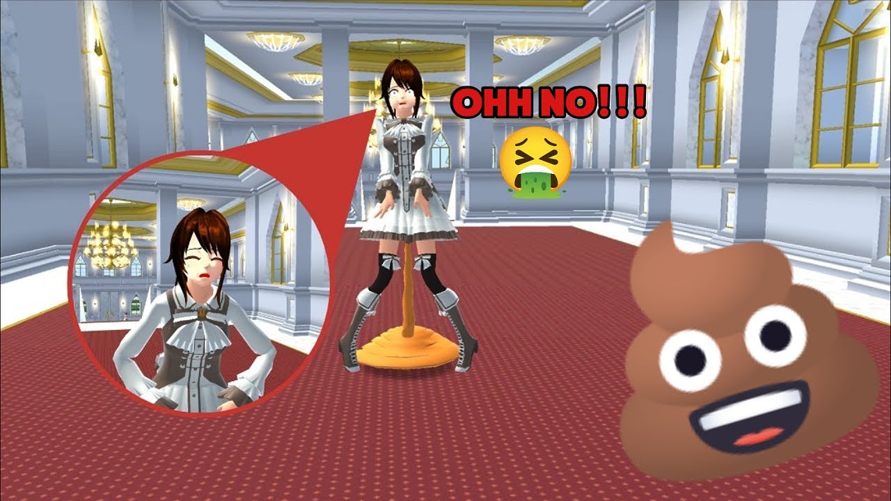 MAKAN MIE PEDAS RINA MENCRET GAK TAHAN LAGI | SAKURA SCHOOL SIMULATOR #sakuraschoolsimulator