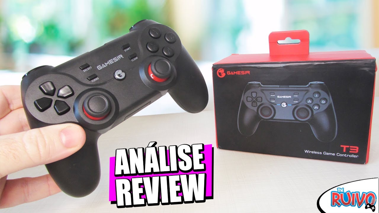 Análise do Gamesir T3 - Pegada do DualShock 4 e Baixo Preço!