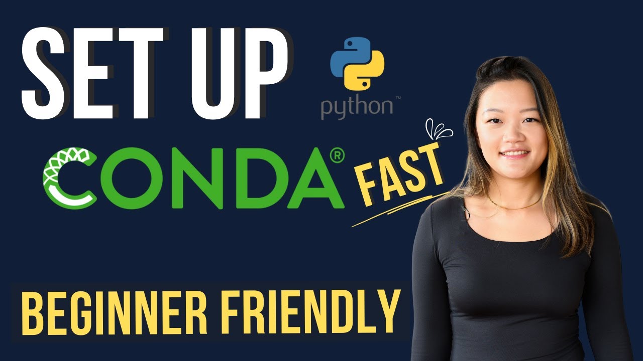 Set up Conda virtual environment for data science projects (step by step guide)