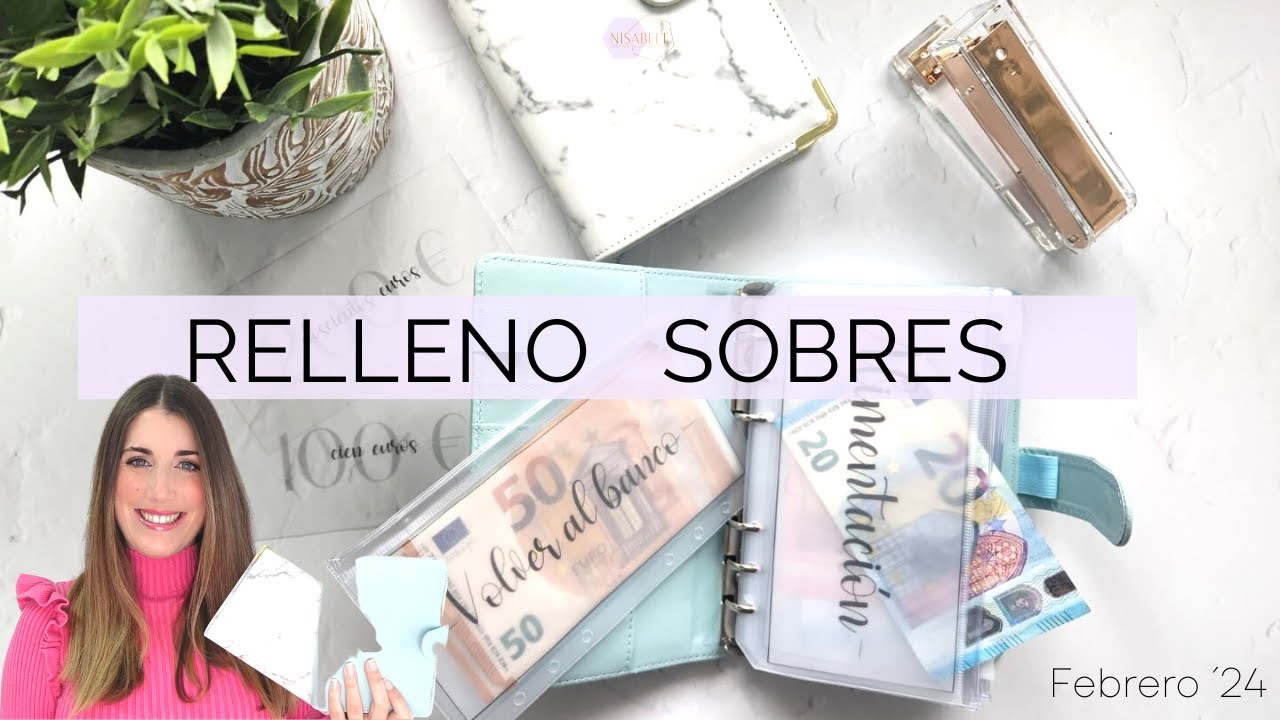 💸SISTEMA DE SOBRES💸  Relleno febrero 💰AHORRA MUCHO DINERO💰