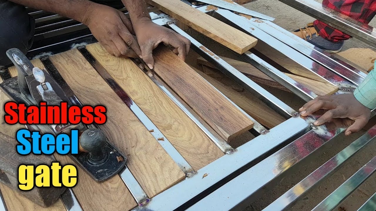 Steel gate design modern || how to build a biggest gate