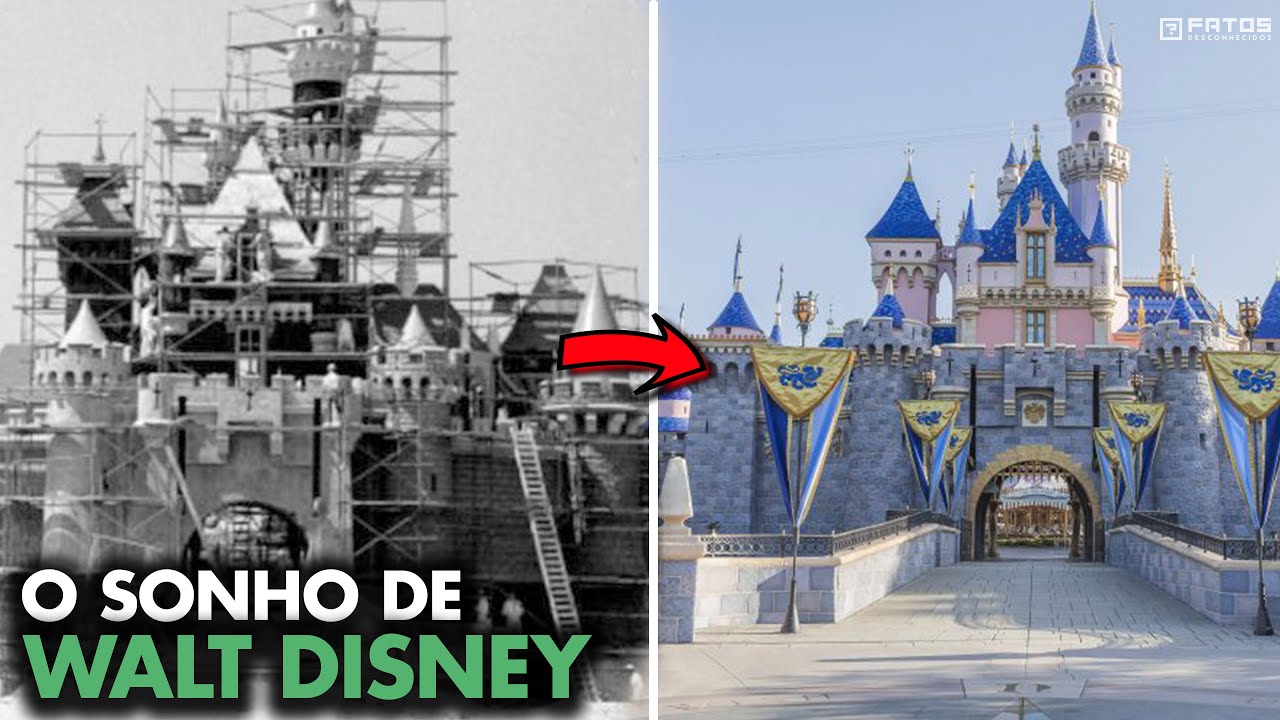 A hist&oacute;ria da constru&ccedil;&atilde;o da Disney