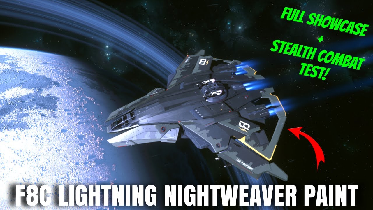 Представлена ​​новая окраска F8C Nightweaver! Боевые испытания включены!