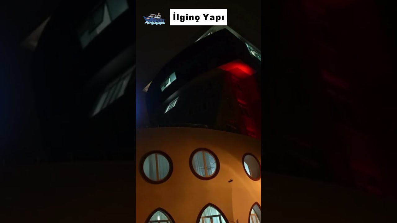 İLGİN&Ccedil; YAPI ! T&uuml;rkiye'de Gemi Şeklindeki Bina.