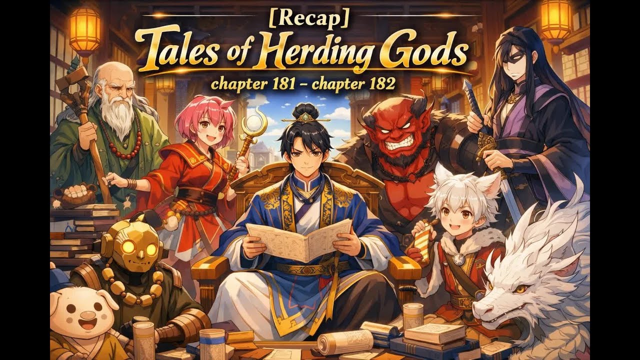 [Recap] Tales of Herding Gods chapter 181 - chapter 182 #Mystery