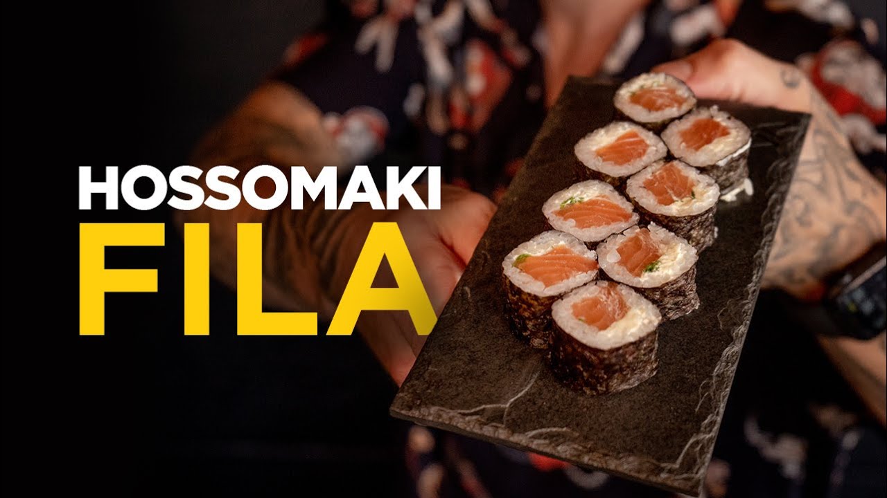 HOSSOMAKI FILAD&Eacute;LFIA | Como fazer Sushi