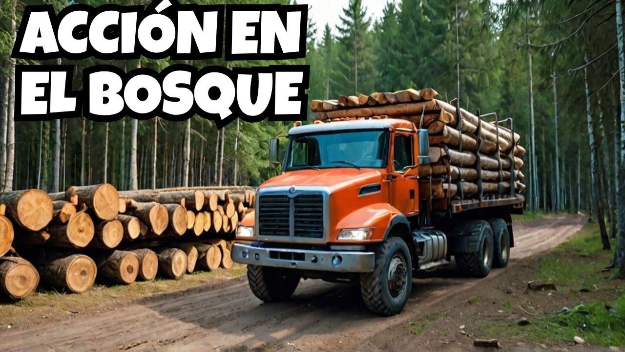 Camiones Forestales RUSOS 🚛🌲