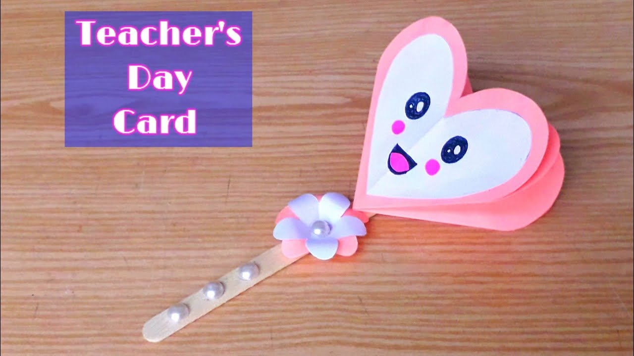 Easy Teacher's Day Card Idea / Last Minute Teachers Day Card / Teachers Day Card Ideas 2023