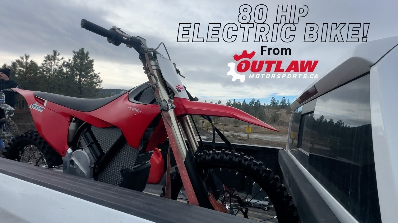 Riding A Stark Varg Electric Motocross bike!
