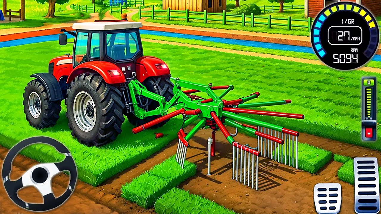 Real Tractor Driving Simulator 2026 - Grand Farming Transport Walkthrough - Android GamePlay
