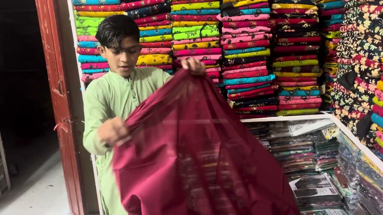 Baroshia jeekat bana doria sada salwar baroshia duphatt | Karachi supr wholesale market 