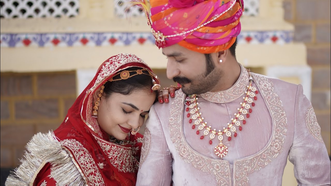 ROYAL WEDDING HIGHLIGHT (DR.KHUSHAL SINGH WEDS KAVITA KANWAR ) KUNWAR SA STUDIO 7014382540