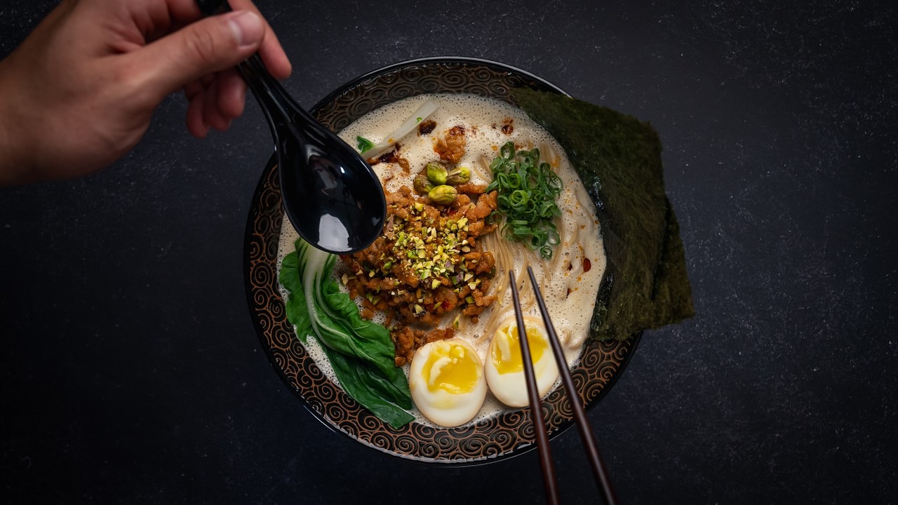 RAMEN TANTANMEN inny niż zwykle - jak zrobić pyszny ramen?