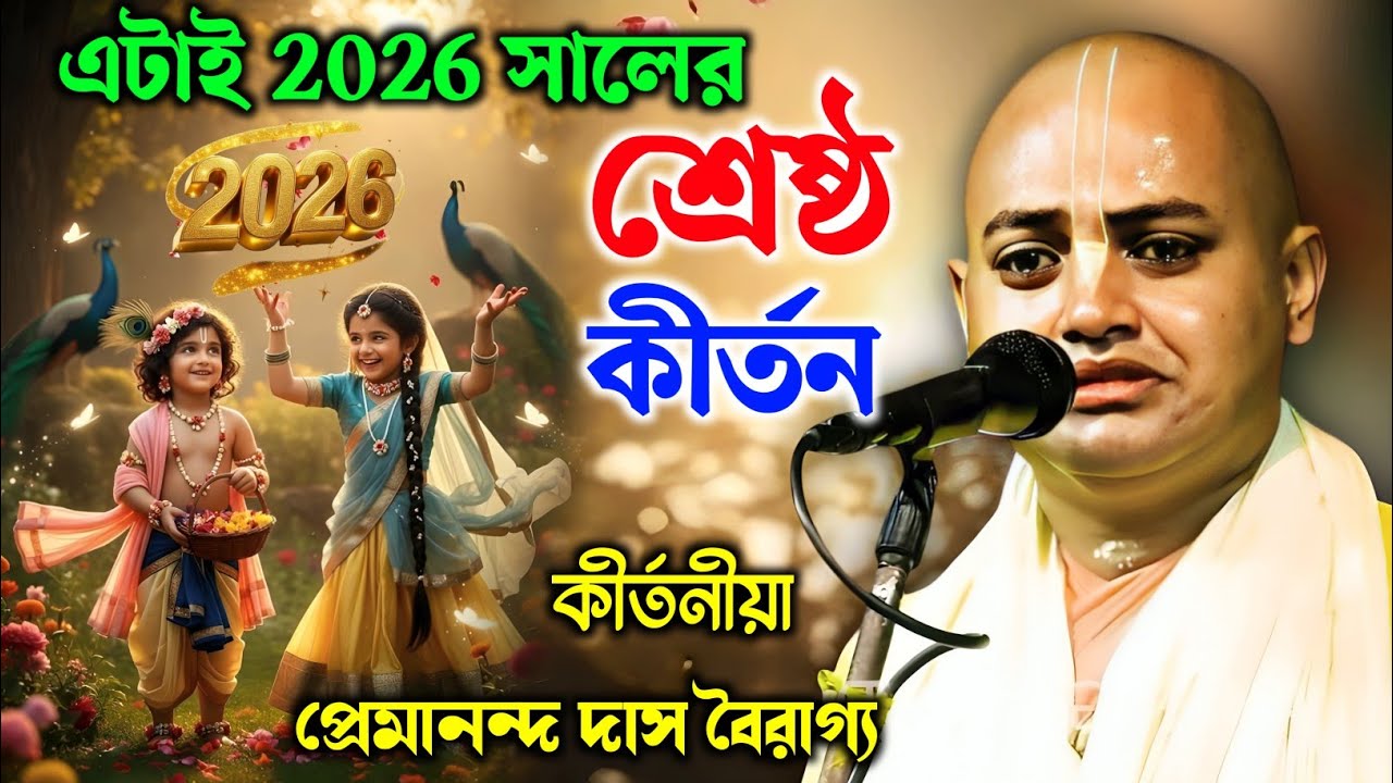 2026 এর শ্রেষ্ঠ লীলা কীর্তন | প্রেমানন্দ দাস বৈরাগ্য কীর্তন 2026 | Premananda Das Bairagya Kirtan |