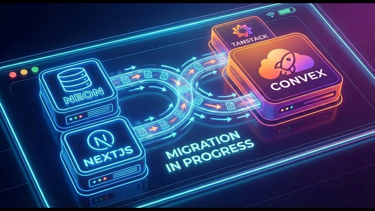 ehAye Engine - Next.js to TanStack - Postgres to Convex, 300K LoC - Claude Code