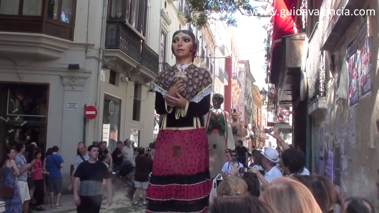 Danza de los Gigantes - Corpus Christi de Valencia 2015