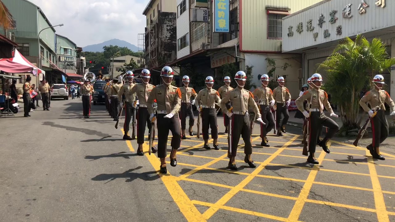 1091017甲仙芋筍節-踩街4-美中美進行曲-陸戰樂儀隊