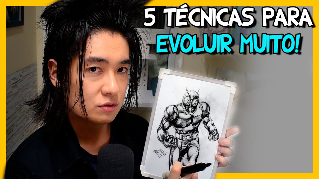 5 técnicas de desenho que vão te fazer EVOLUIR MUITO