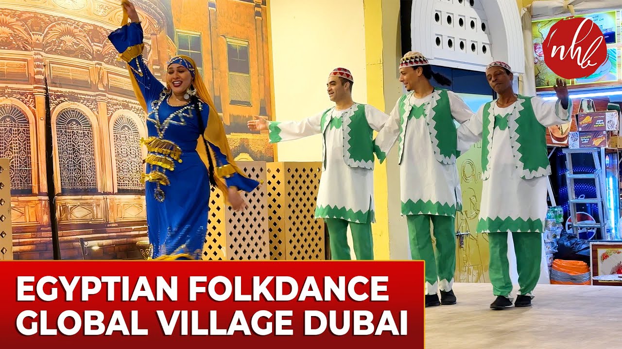 Mesmerizing Egyptian Belly Dance Performance | Global Village Dubai 2025