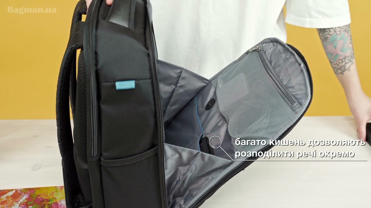 Огляд міського рюкзака Samsonite VECTURA EVO (ENG SUB)