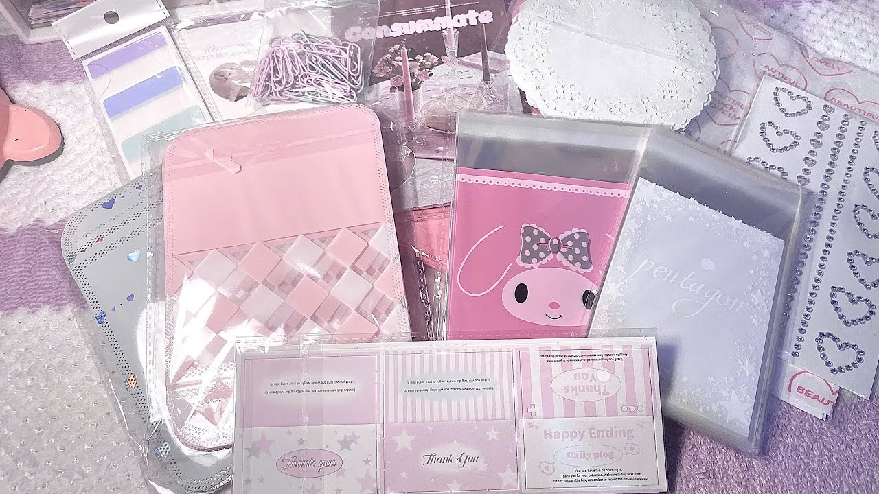 Restock đồ gói 📌|| unbox đồ gói w me💗🌷#xh2s #unboxing #kpop #restock