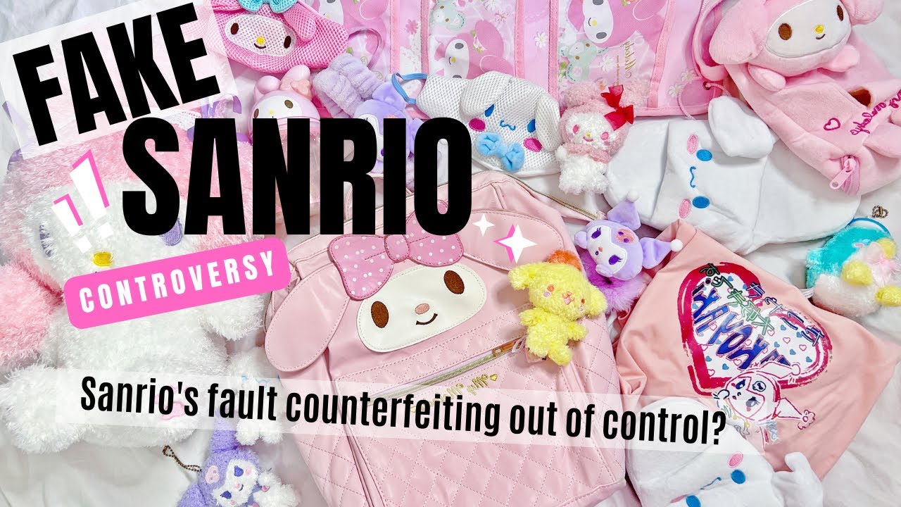 Sanrio Iceberg: Fake & Counterfeit Sanrio Products | Company Licensing Controversy |