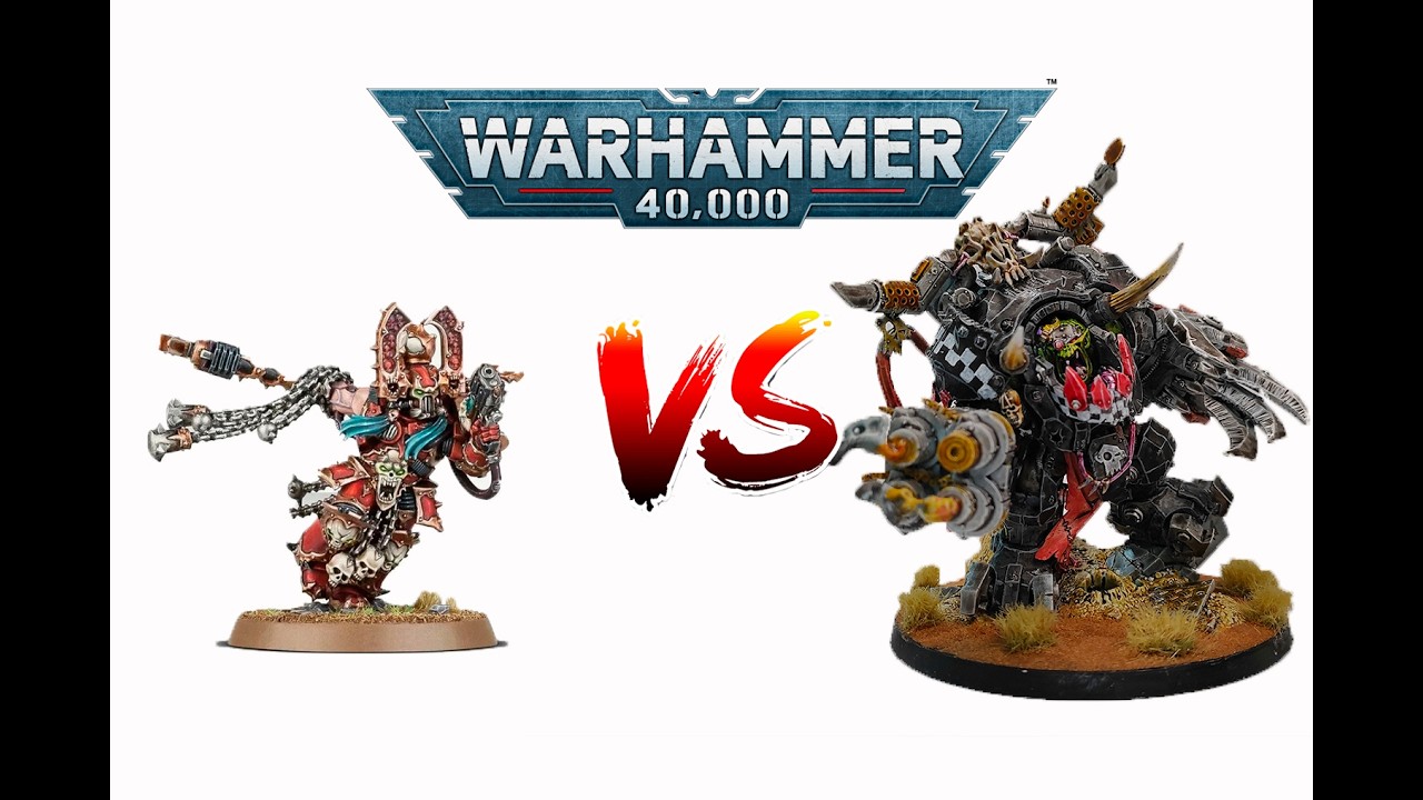 Разумный Репорт - World Eaters vs Orks: Warhammer 40k